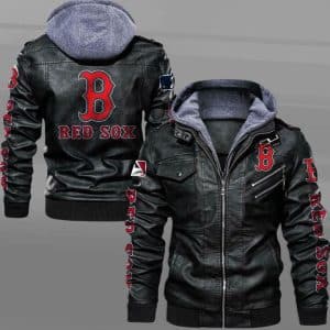Boston Red Sox Leather Jacket WJ72