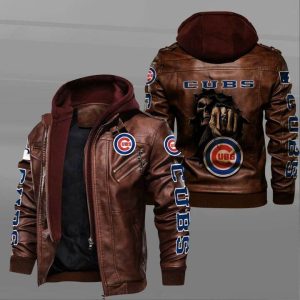 Chicago Cubs Leather Jacket PV38