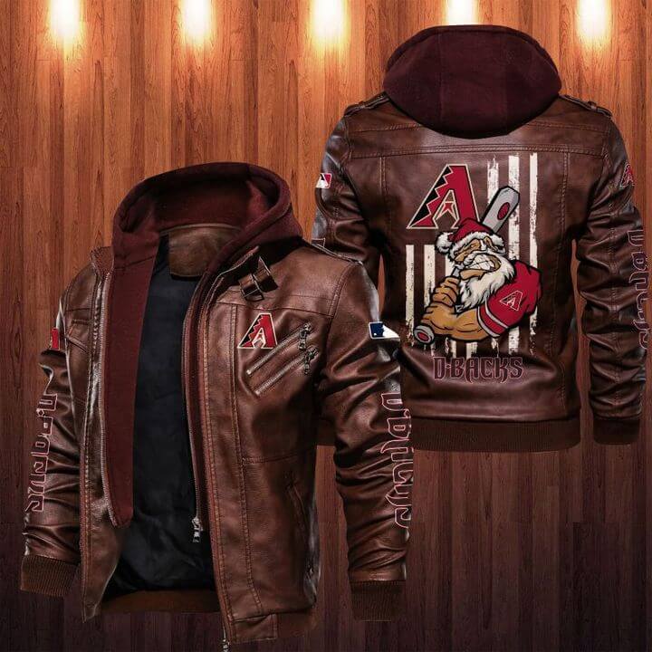 Arizona Diamondbacks Leather Jacket EI39