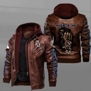 Chicago White Sox Leather Jacket RJ44