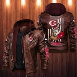 Cincinnati Reds Leather Jacket RN34