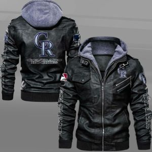 Colorado Rockies Leather Jacket IW02