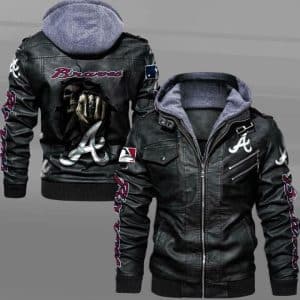 Atlanta Braves Leather Jacket MT02