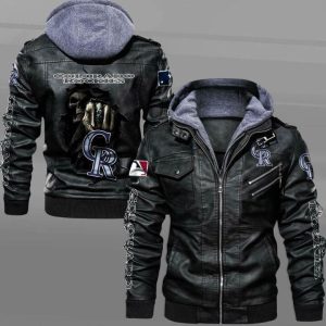 Colorado Rockies Leather Jacket TS93