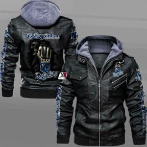 Kansas City Royals Leather Jacket KF83