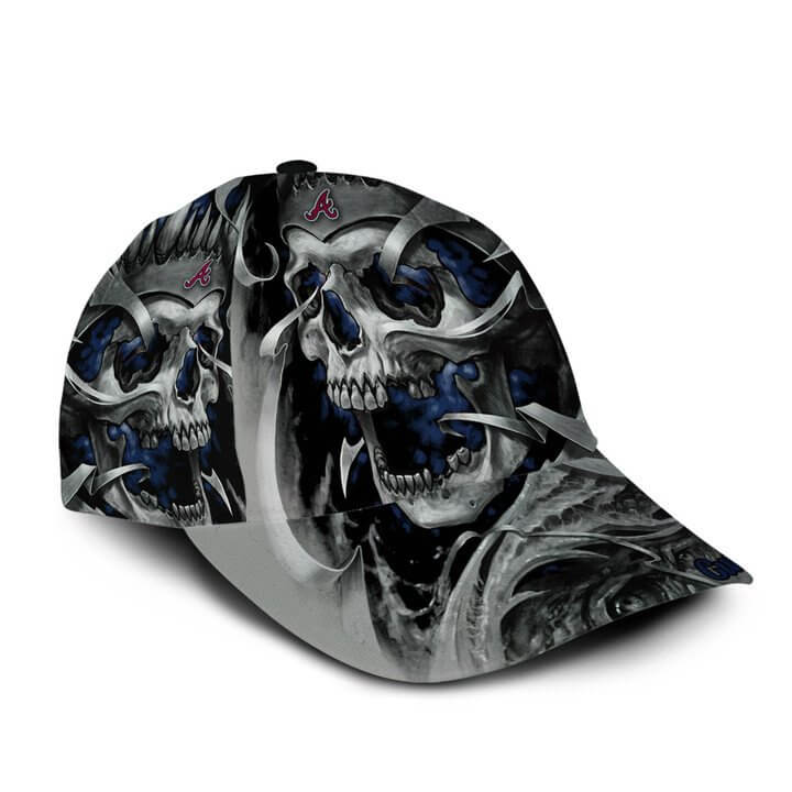Custom Your Name Atlanta Braves Cap AK38 - Image 3