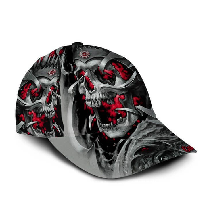 Custom Your Name Cincinnati Reds Cap TJ54 - Image 2