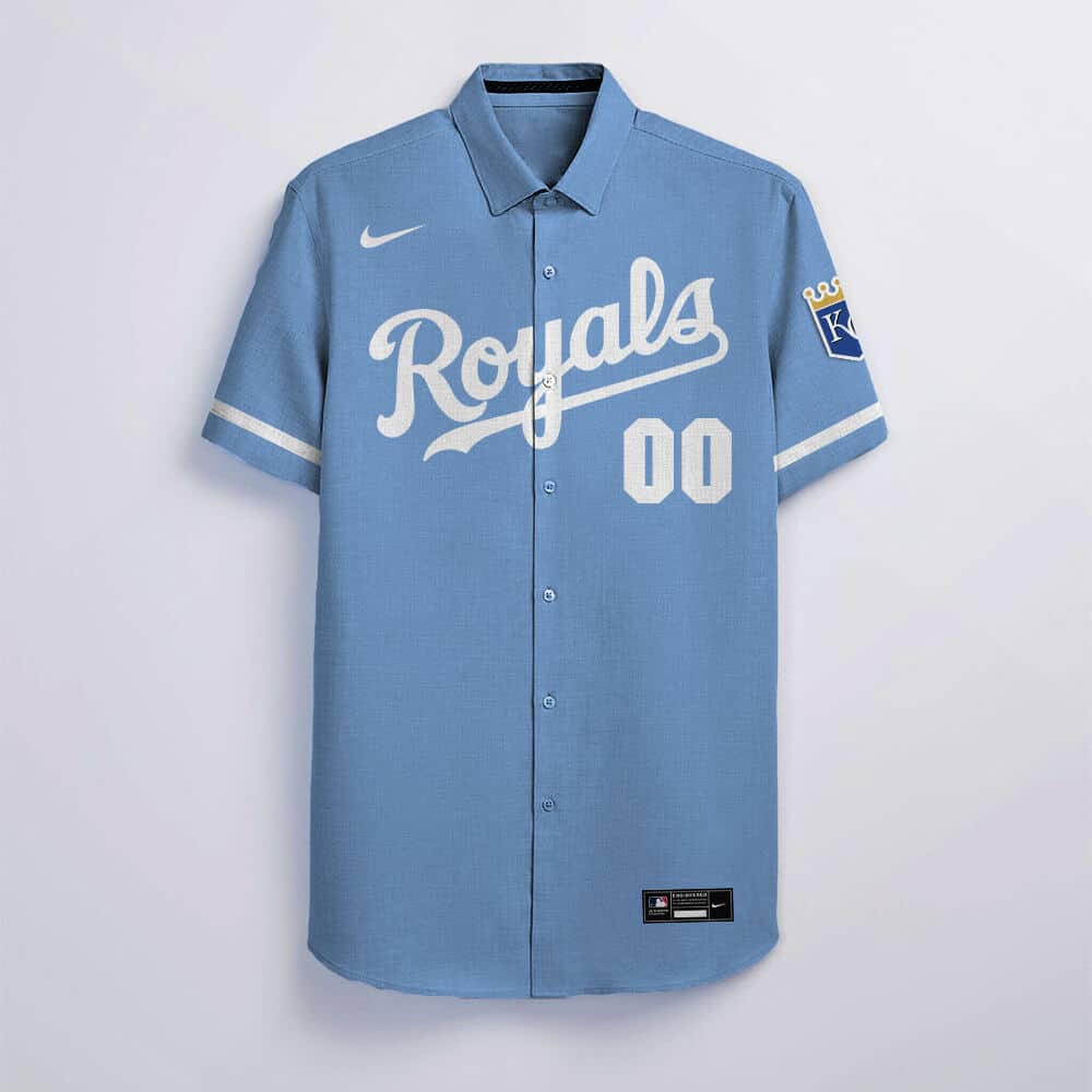 Custom Your Name Kansas City Royals Hawaii Shirt BJ99 - Image 2