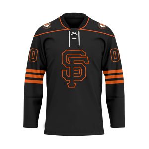 Custom Your Name San Francisco Giants Hockey Jersey HJ31