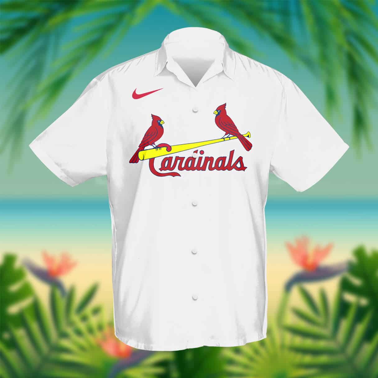 Custom Your Name St. Louis Cardinals Hawaii Shirt GN44 - Image 2