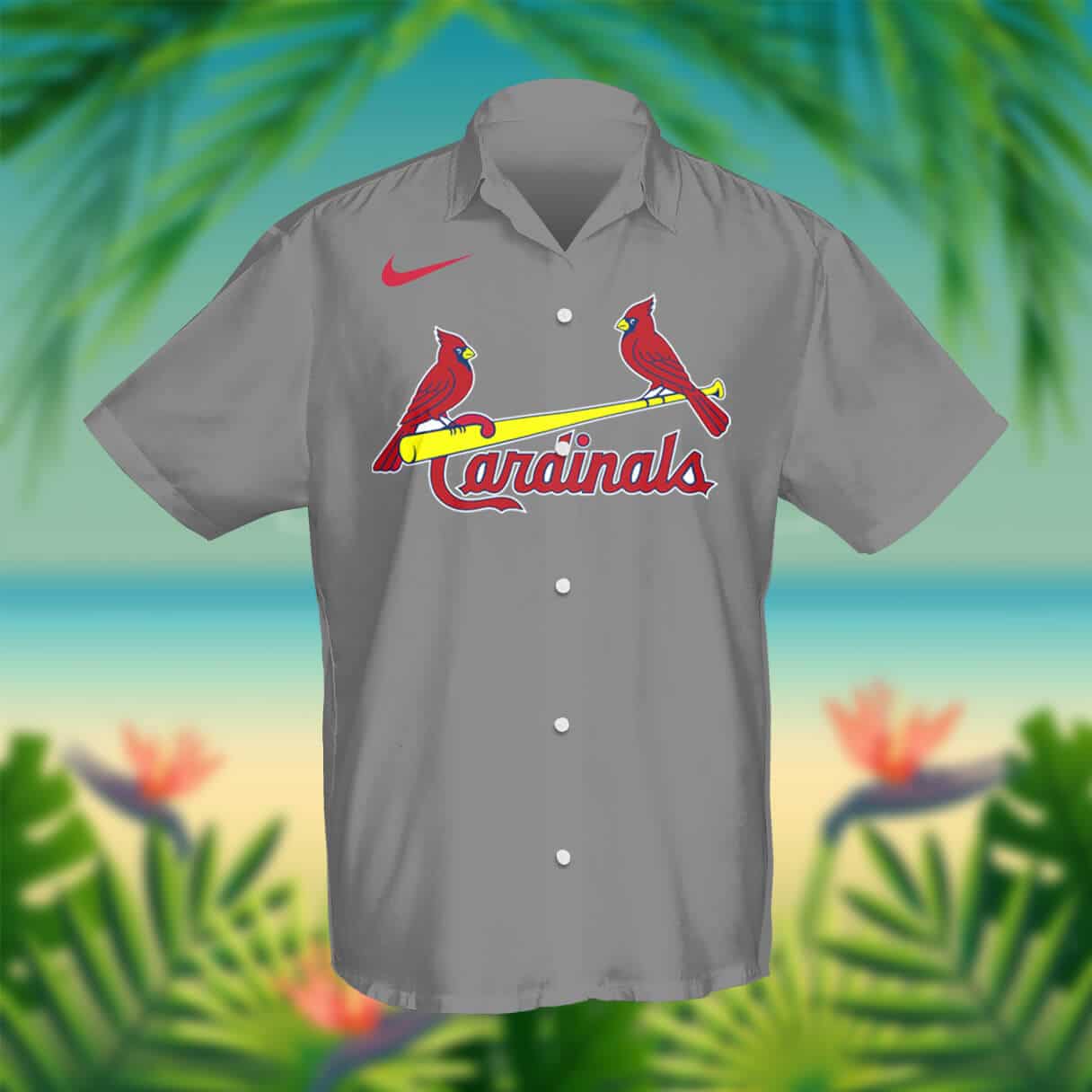 Custom Your Name St. Louis Cardinals Hawaii Shirt GA81 - Image 2