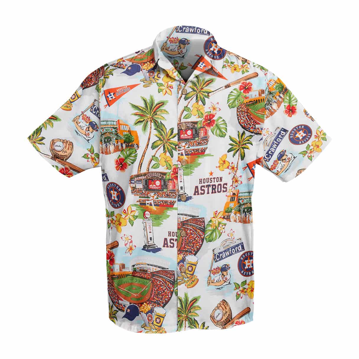 Houston Astros Hawaii Shirt FN31 - Image 2