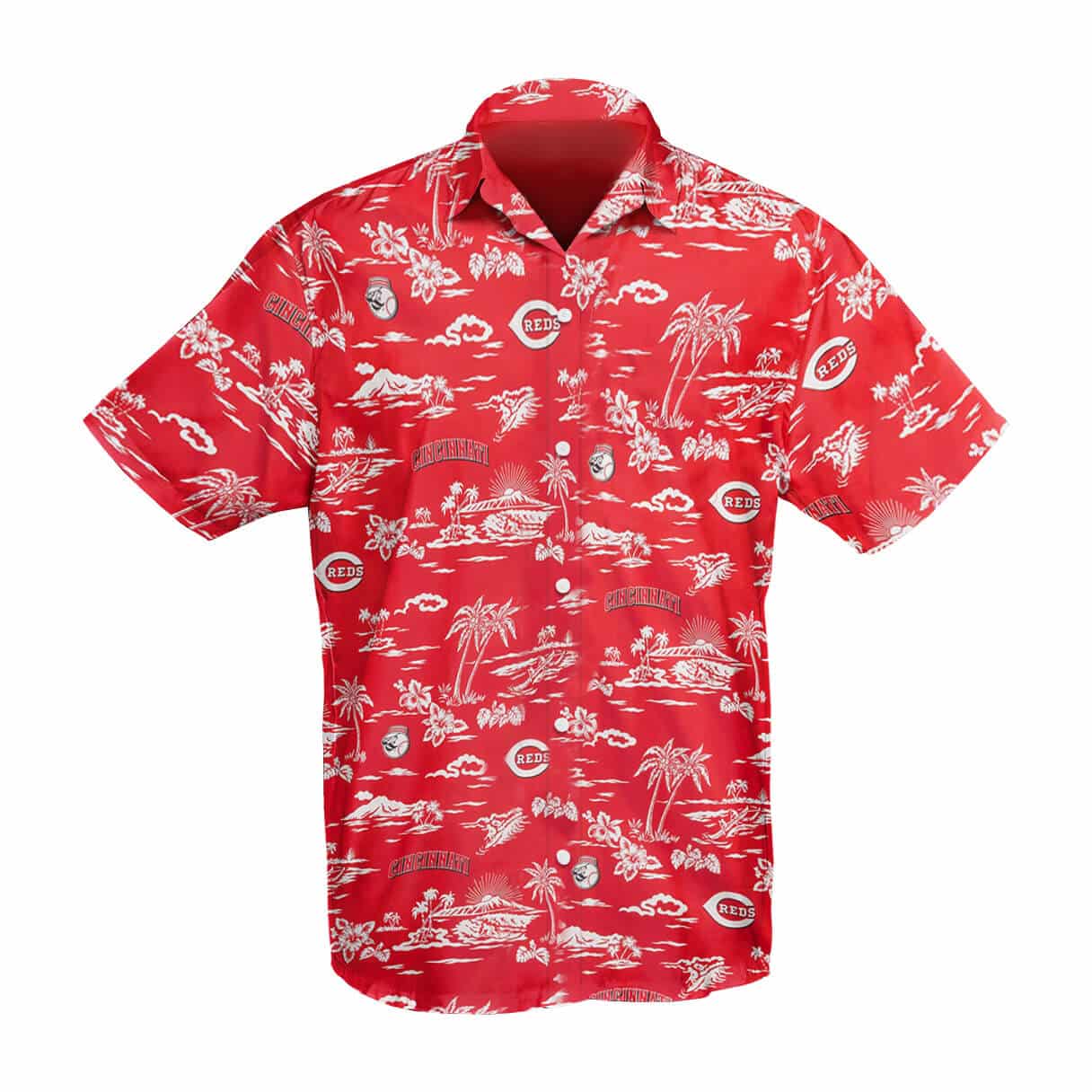 Cincinnati Reds Hawaii Shirt AO52 - Image 2