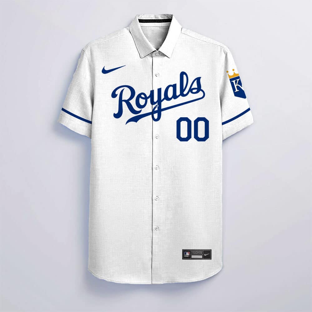 Custom Your Name Kansas City Royals Hawaii Shirt LO83 - Image 2
