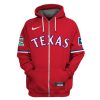 Clothes Custom Your Name Texas Rangers Full Size (Youth & Adult) KE83