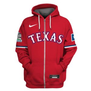 Clothes Custom Your Name Texas Rangers Full Size (Youth & Adult) KE83