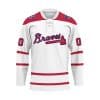Custom Your Name Atlanta Braves Hockey Jersey HM28