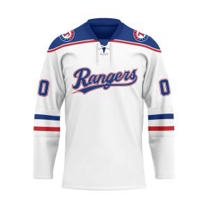 Custom Your Name Texas Rangers Hockey Jersey AH88