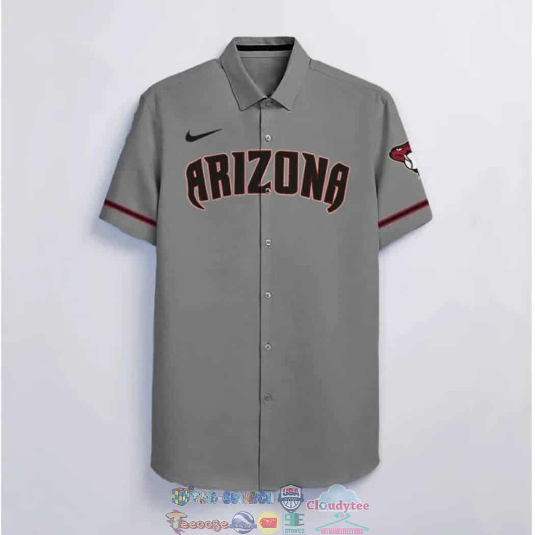 Custom Your Name Arizona Diamondbacks Hawaii Shirt SD23 - Image 2