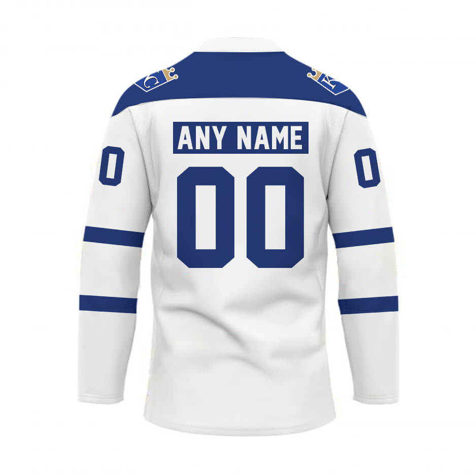 Custom Your Name Kansas City Royals Hockey Jersey DJ39 - Image 2