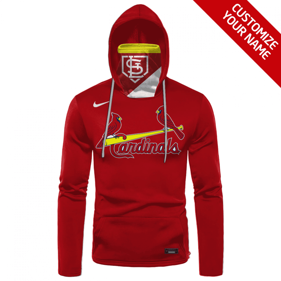 Custom Your Name St. Louis Cardinals Hoodie Mask QK83 - Image 2