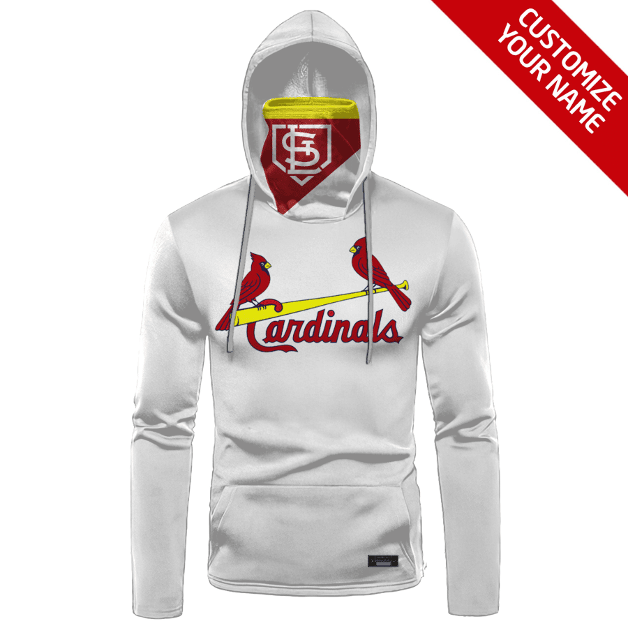 Custom Your Name St. Louis Cardinals Hoodie Mask RH55 - Image 2