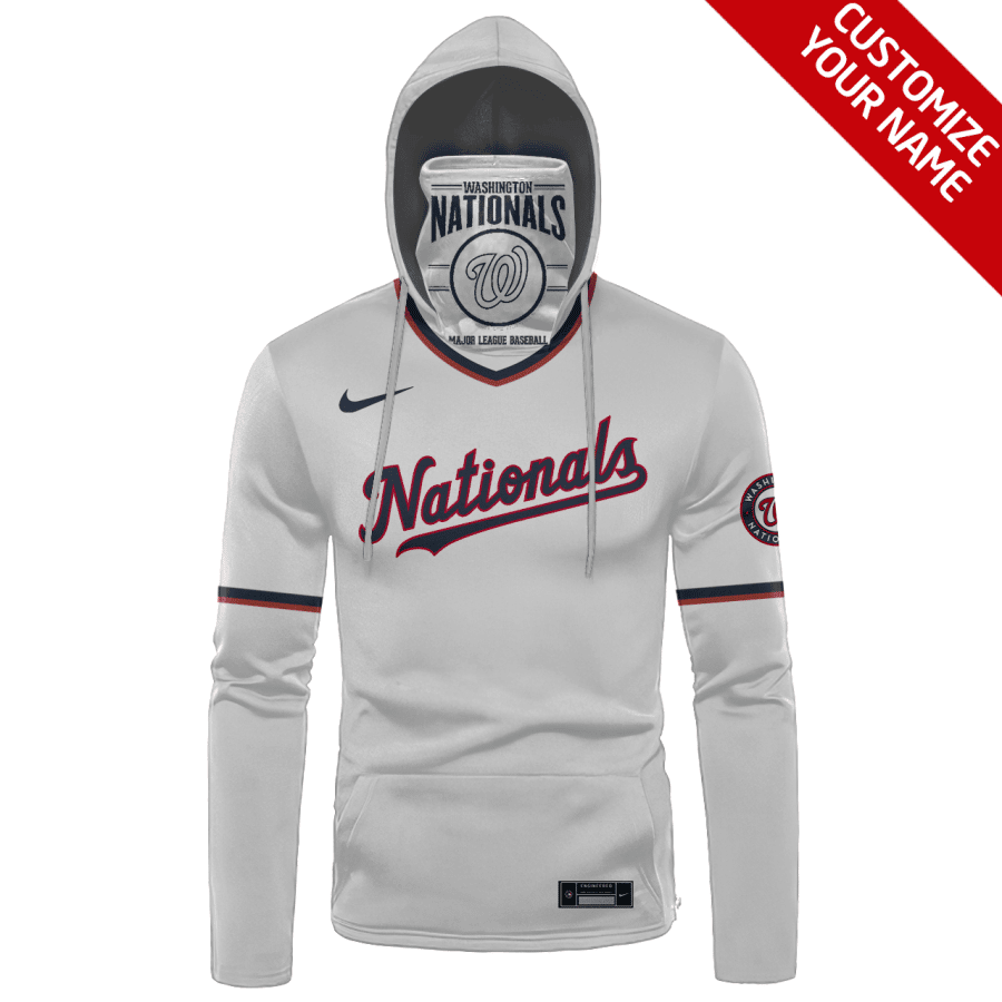 Custom Your Name Washington Nationals Hoodie Mask SV55 - Image 2
