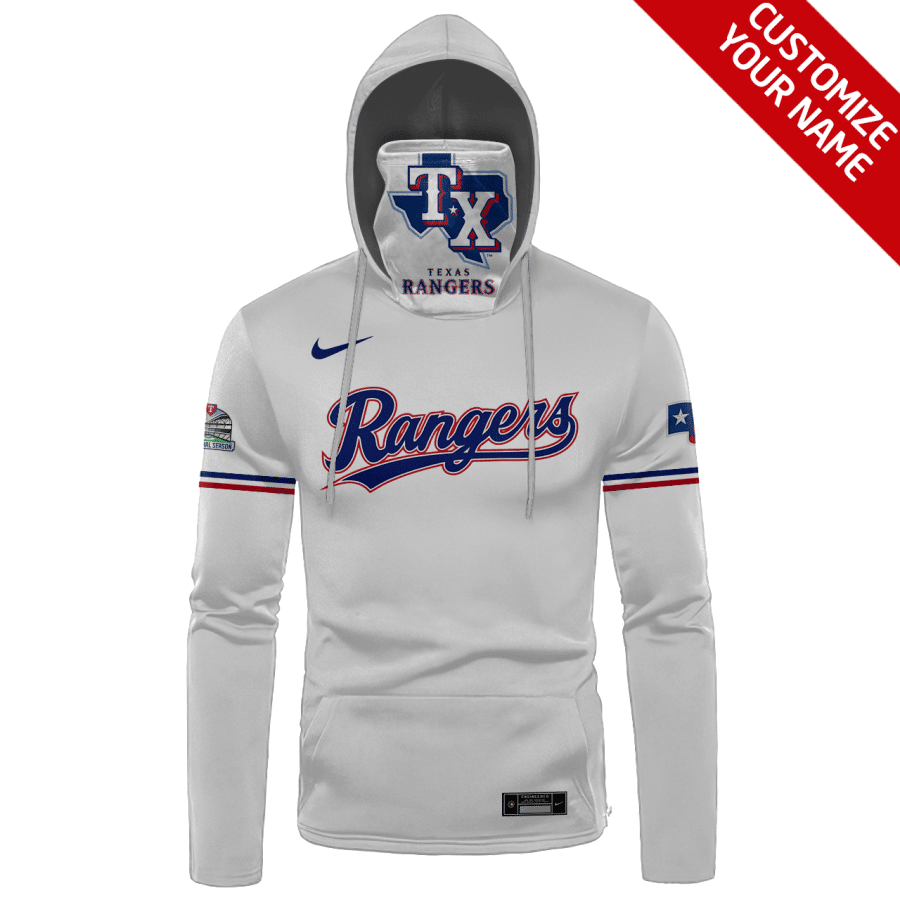 Custom Your Name Texas Rangers Hoodie Mask RJ66 - Image 2