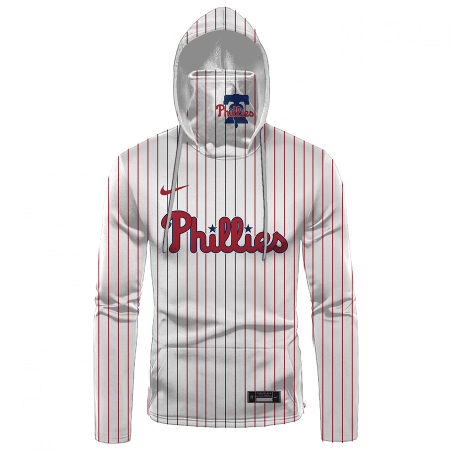Custom Your Name Philadelphia Phillies Hoodie Mask YL31 - Image 2