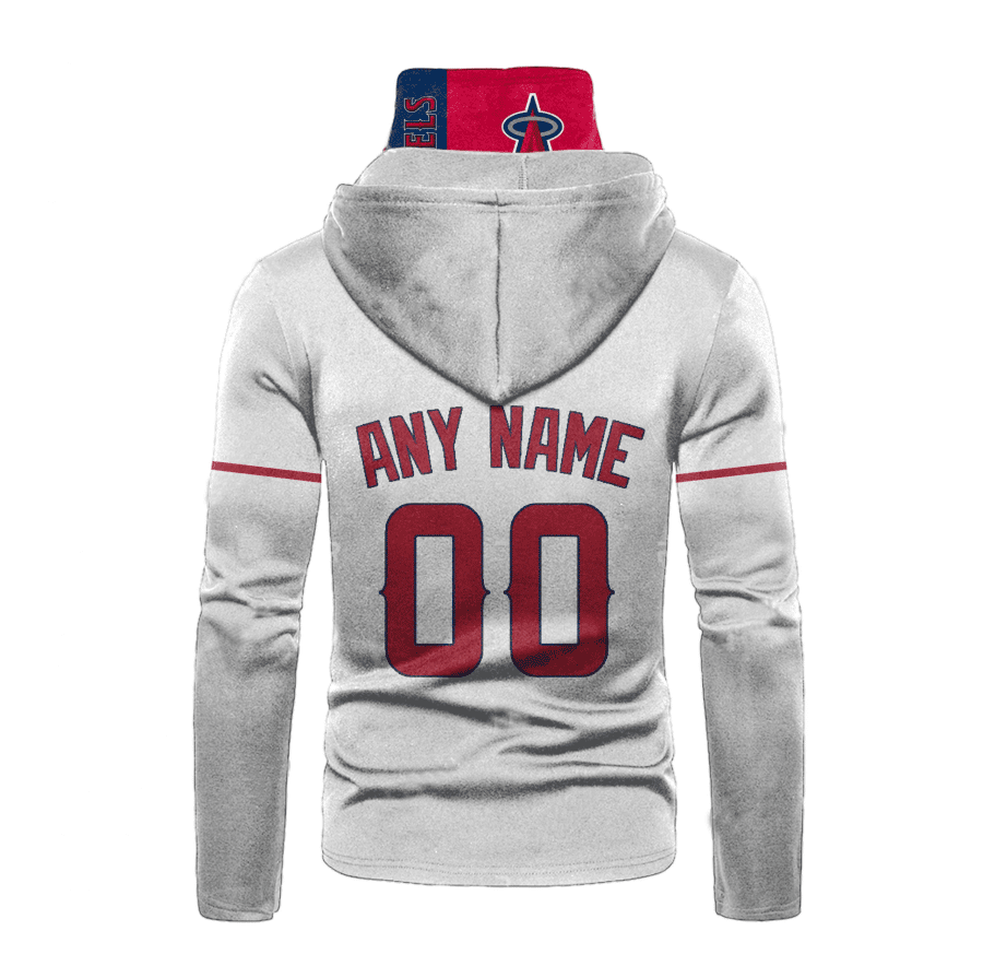 Custom Your Name Los Angeles Angels Hoodie Mask GF52 - Image 3