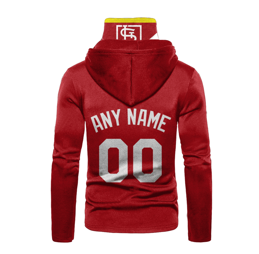 Custom Your Name St. Louis Cardinals Hoodie Mask QK83 - Image 3