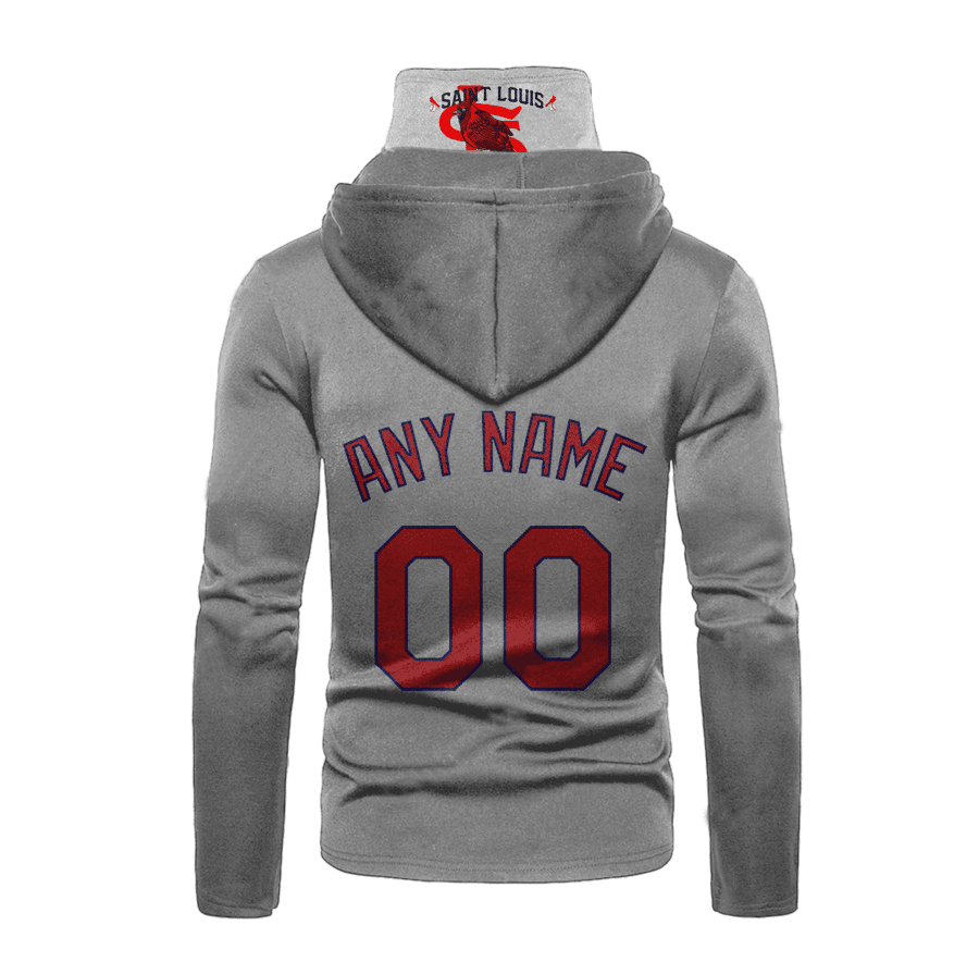 Custom Your Name St. Louis Cardinals Hoodie Mask RJ53 - Image 3