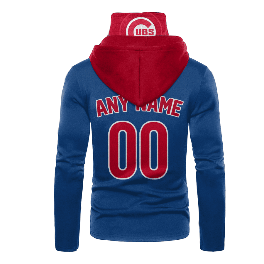 Custom Your Name Chicago Cubs Hoodie Mask HE91 - Image 3