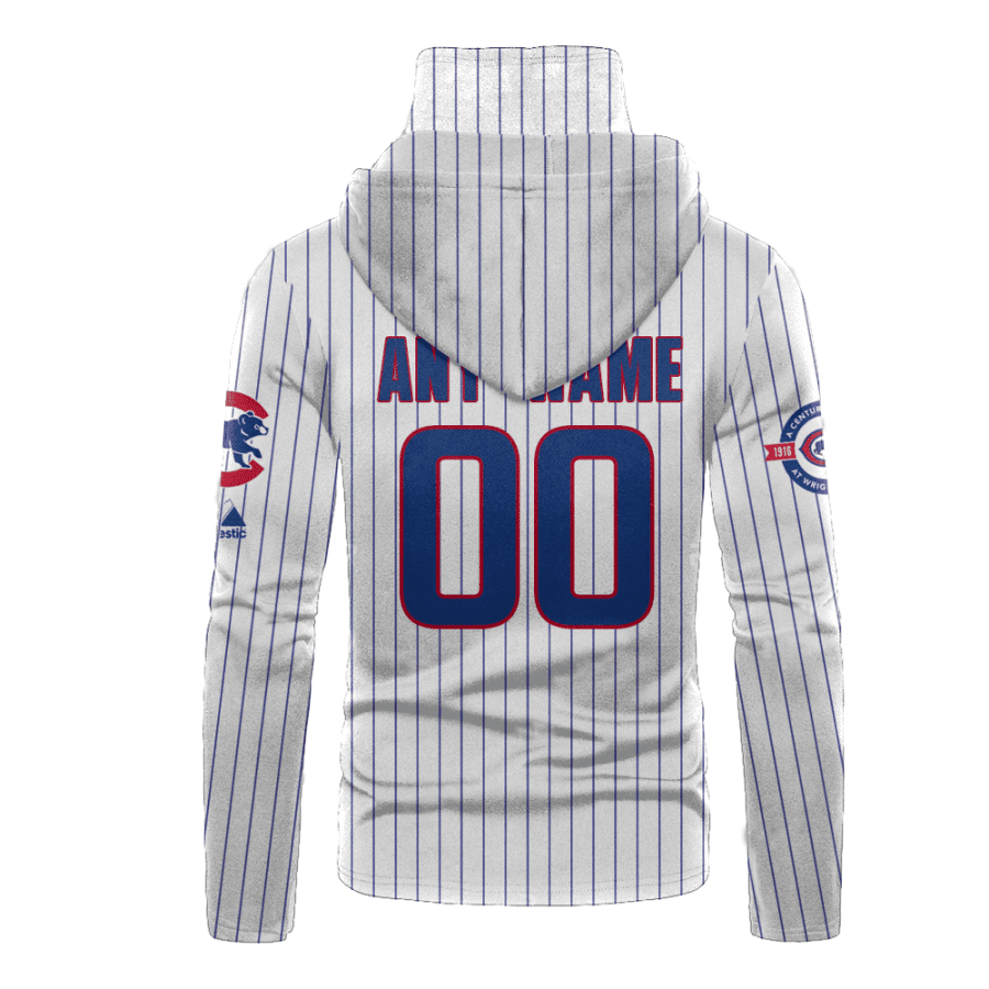 Custom Your Name Chicago Cubs Hoodie Mask JE92 - Image 3