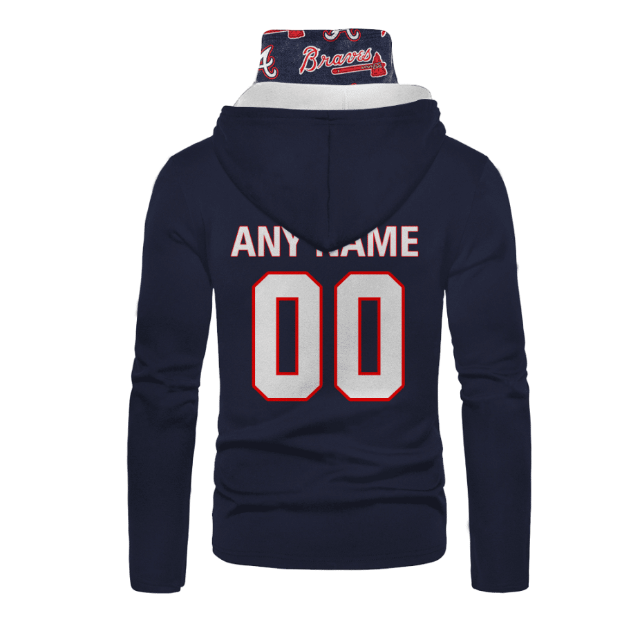 Custom Your Name Atlanta Braves Hoodie Mask YV39 - Image 3