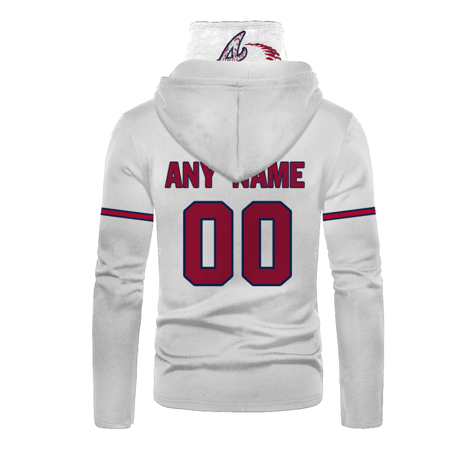 Custom Your Name Atlanta Braves Hoodie Mask OE73 - Image 3
