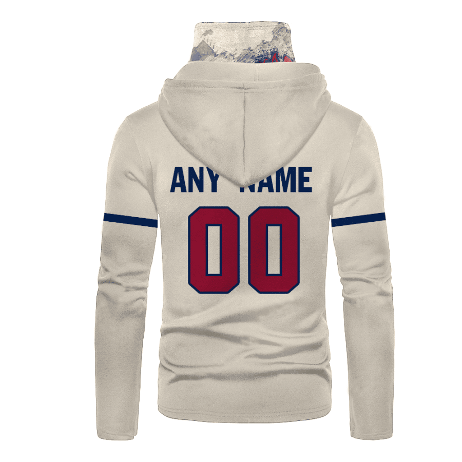 Custom Your Name Atlanta Braves Hoodie Mask YE38 - Image 3