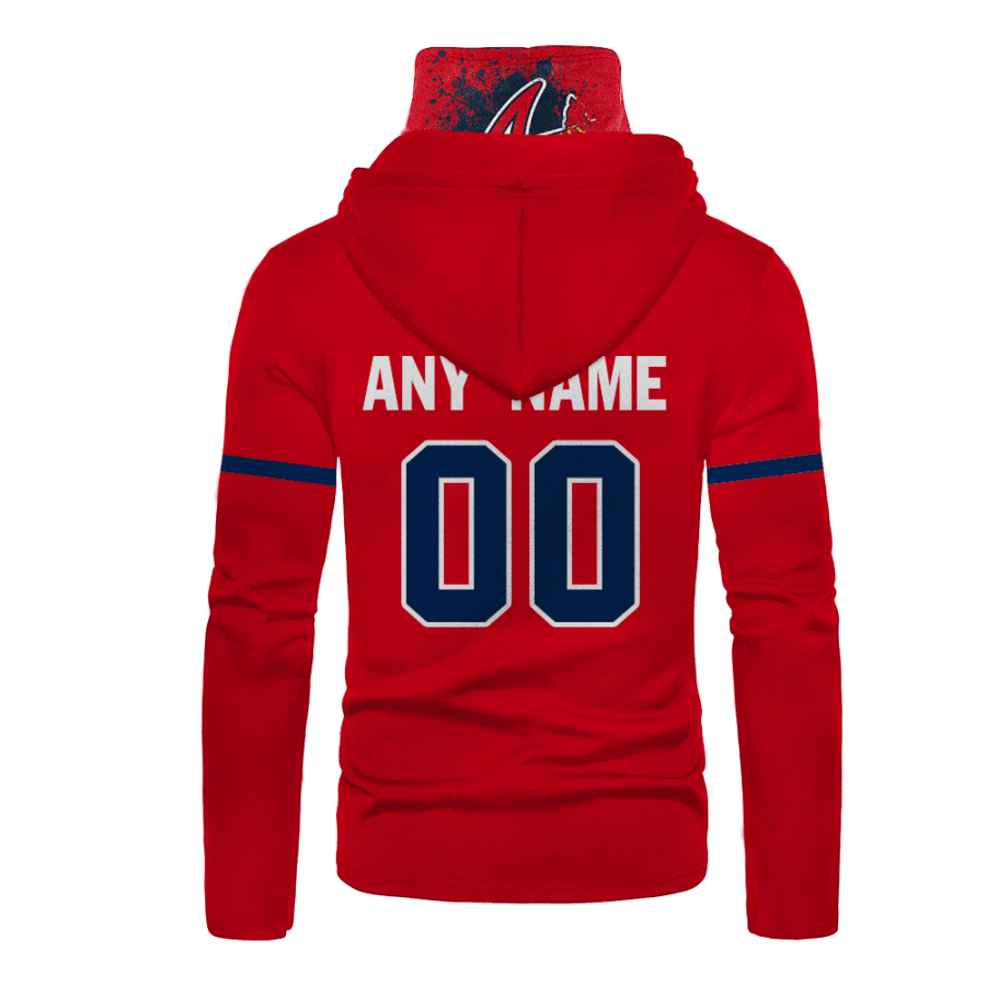 Custom Your Name Atlanta Braves Hoodie Mask TI27 - Image 3