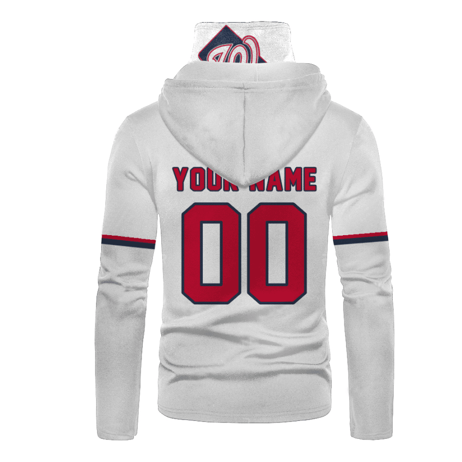 Custom Your Name Washington Nationals Hoodie Mask MS92 - Image 3