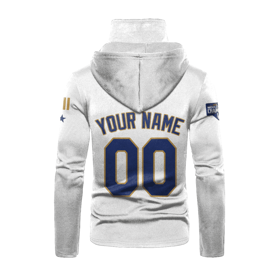 Custom Your Name Los Angeles Dodgers Hoodie Mask WI37 - Image 3