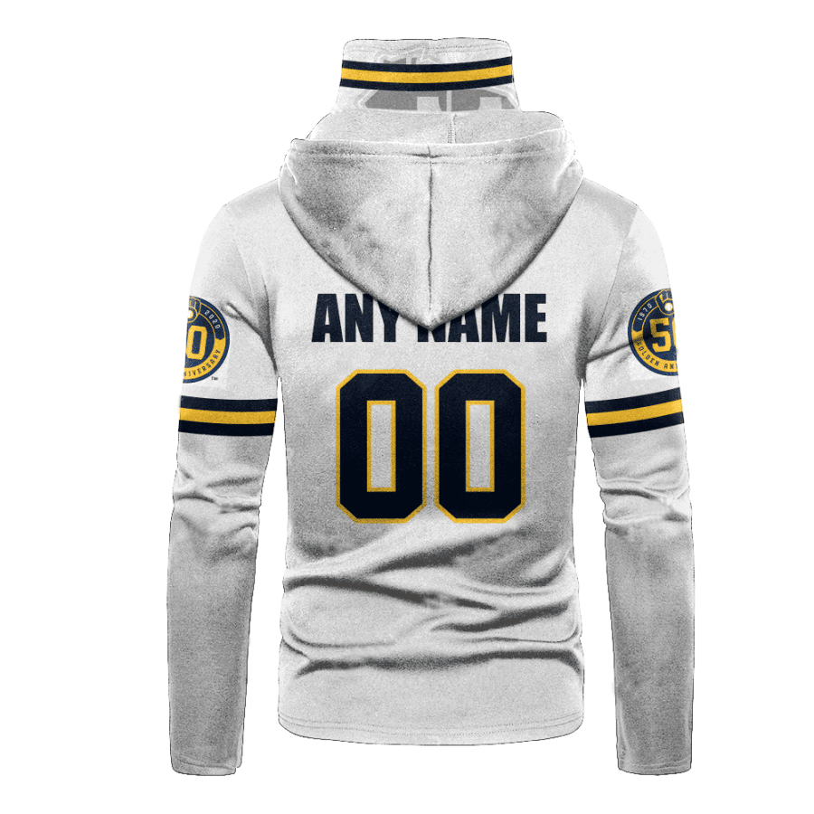 Custom Your Name Milwaukee Brewers Hoodie Mask CK38 - Image 3