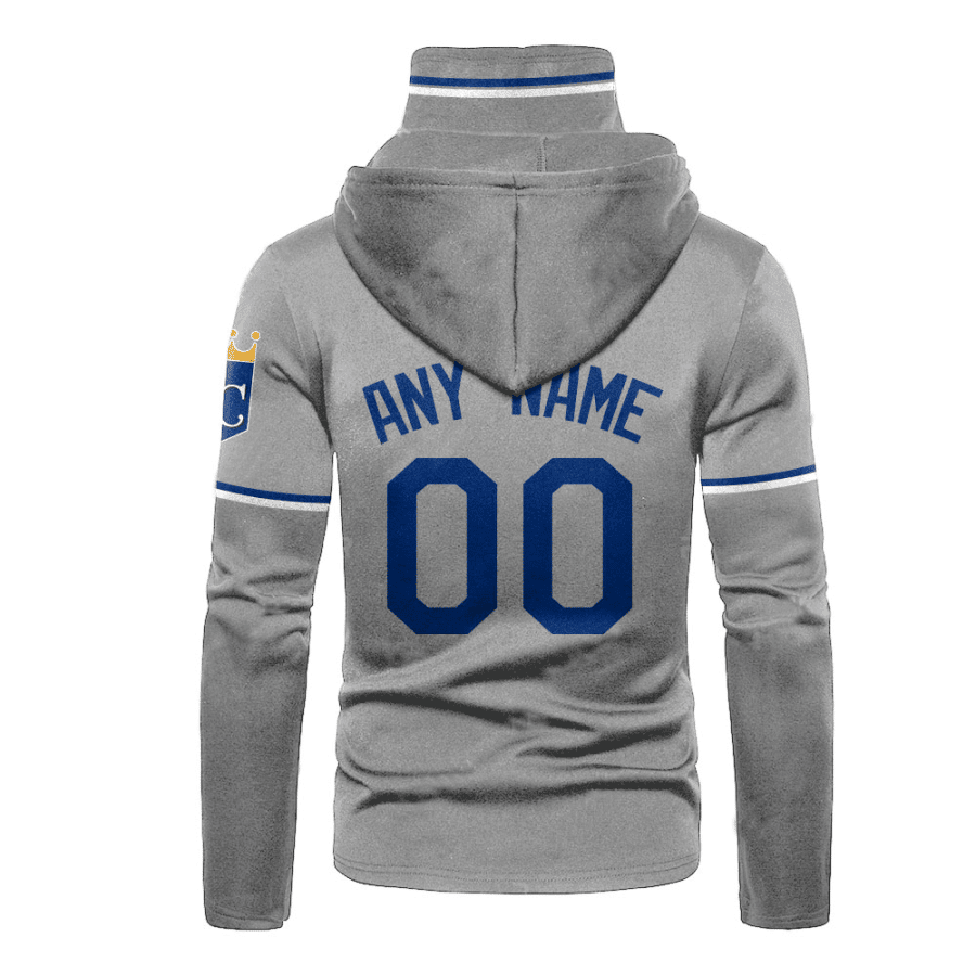 Custom Your Name Kansas City Royals Hoodie Mask OC72 - Image 3
