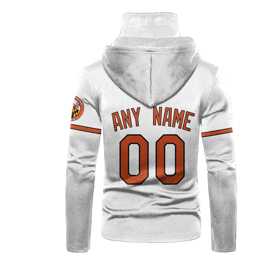 Custom Your Name Baltimore Orioles Hoodie Mask TM55 - Image 3