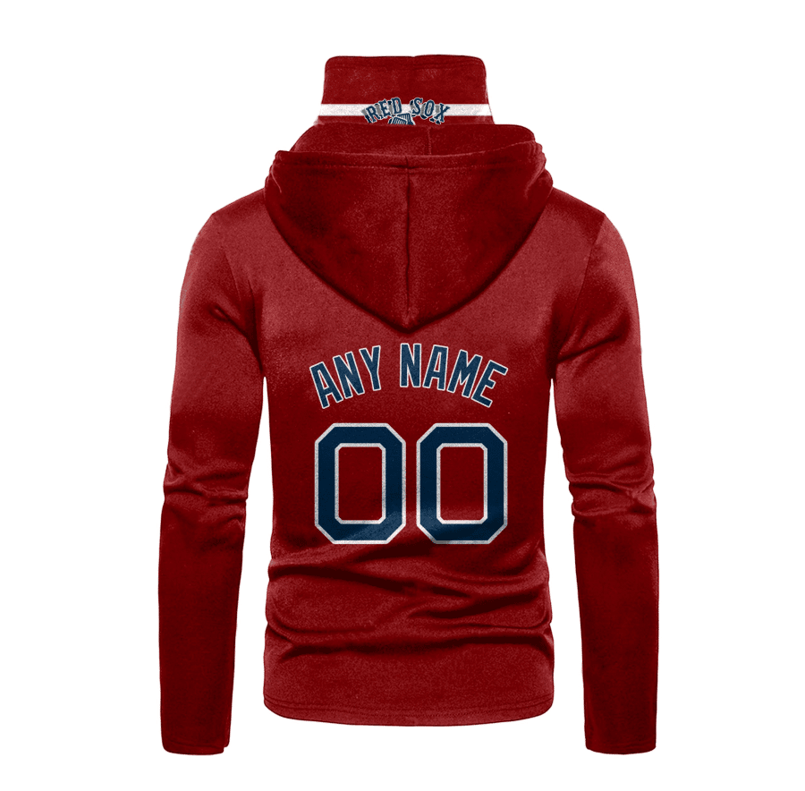Custom Your Name Boston Red Sox Hoodie Mask DI30 - Image 3