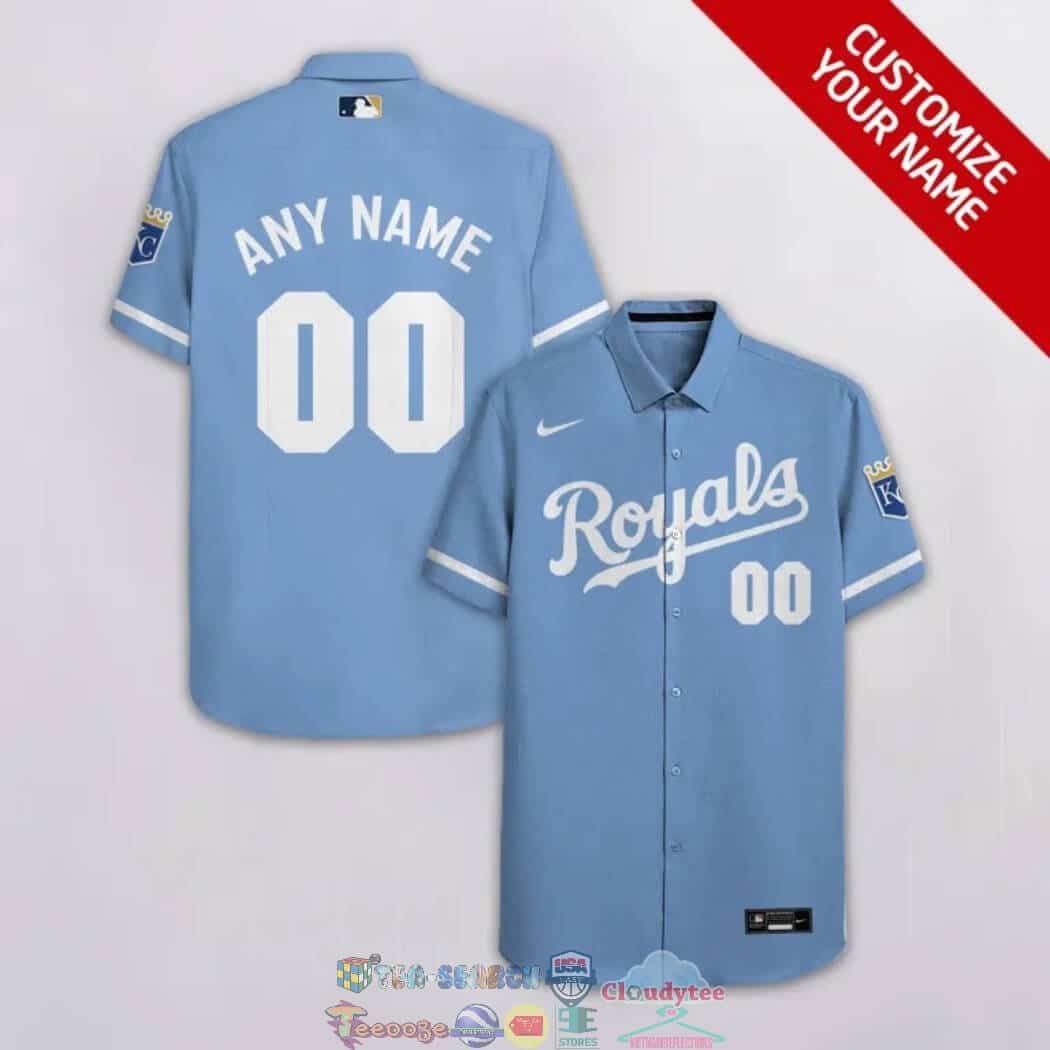 Custom Your Name Kansas City Royals Hawaii Shirt JQ82