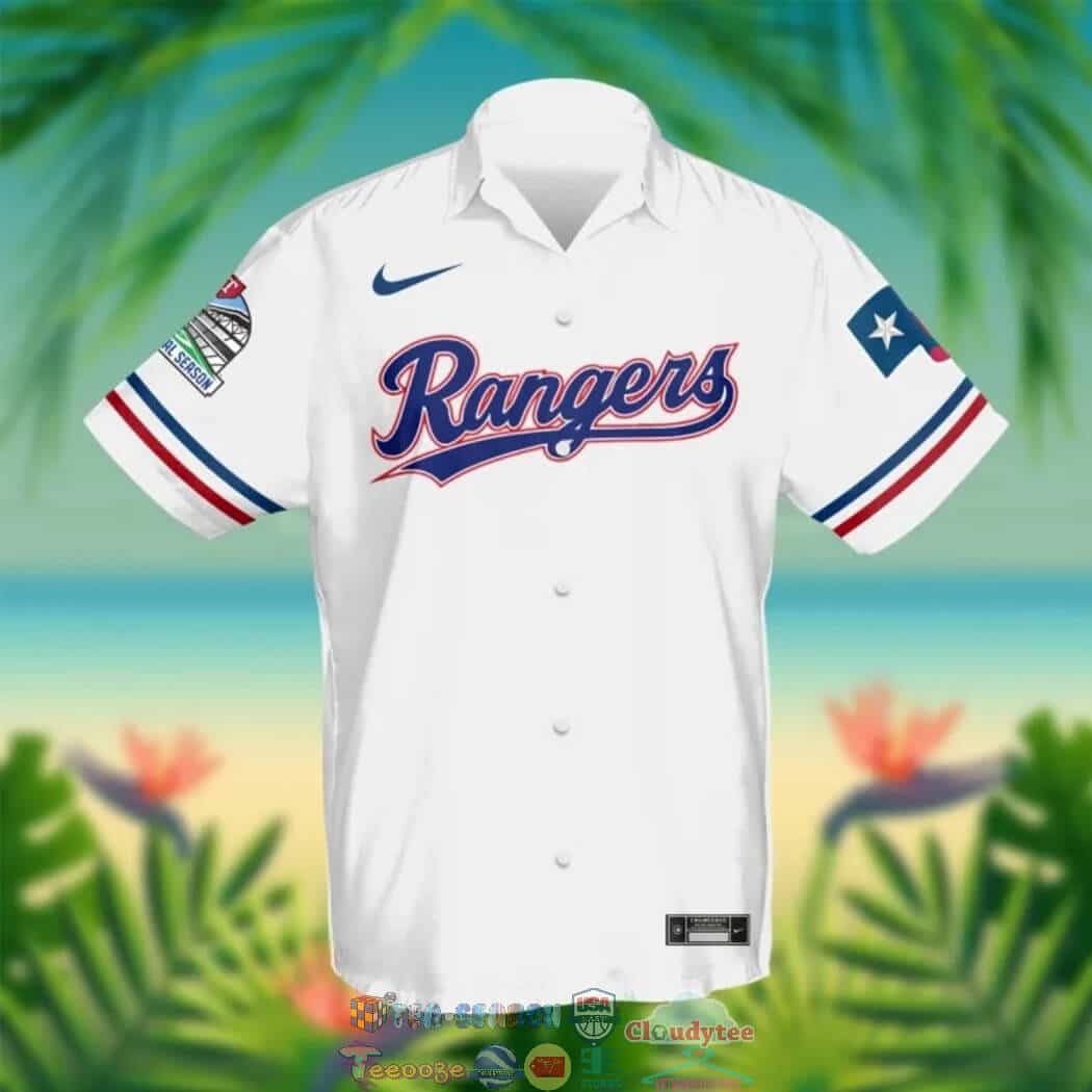 Custom Your Name Texas Rangers Hawaii Shirt OW29 - Image 2