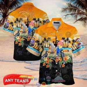 Colorado Rockies Hawaii Shirt TG34