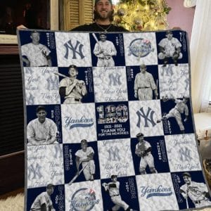New York Yankees Fleece Blanket Full Size KG79