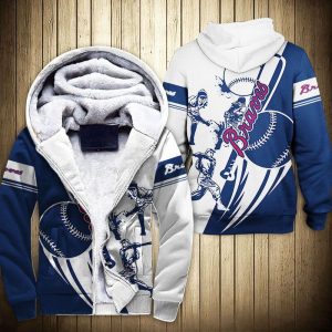 Atlanta Braves Fleece Hoodie TE12