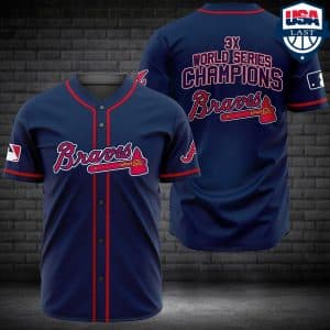 Atlanta Braves Baseball Jersey YI39